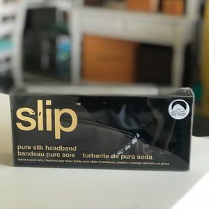 Slip Pure Silk Headband Twist Black New in  Box